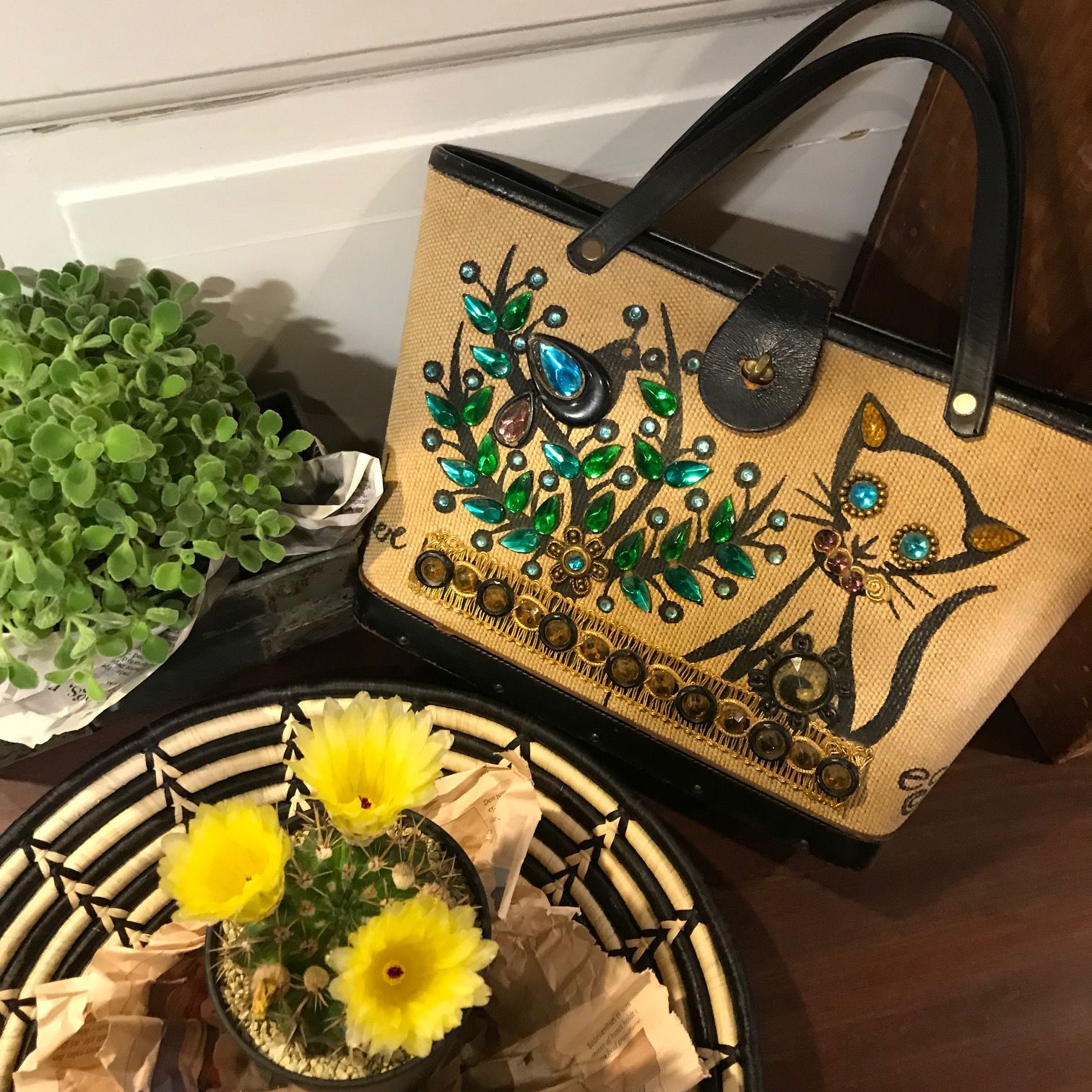 エニッドコリンズ⭐︎Jewel gardenトートバック エニッドコリンズ